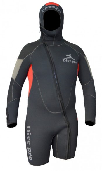 Manta Jacket Long Sleeve With Hood 6mm